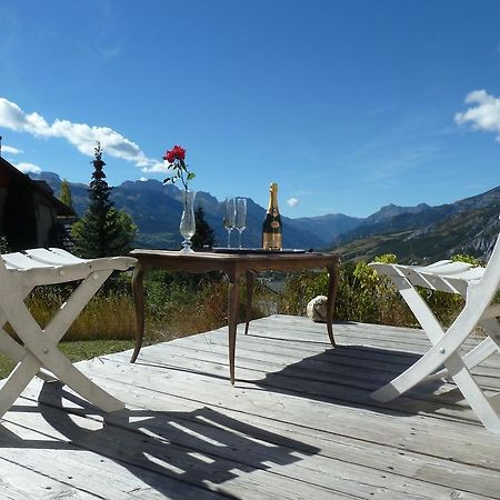 Studio Barcelonnette Ubaye, Provence Enchastrayes Exteriör bild