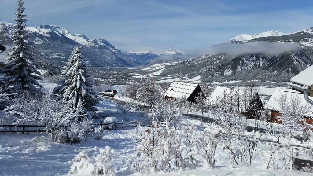 Studio Barcelonnette Ubaye, Provence Enchastrayes Exteriör bild
